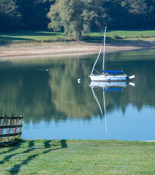 Sailboat At Sutton Bingham